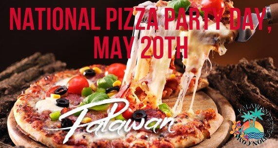 National Pizza Party Day,May 20th