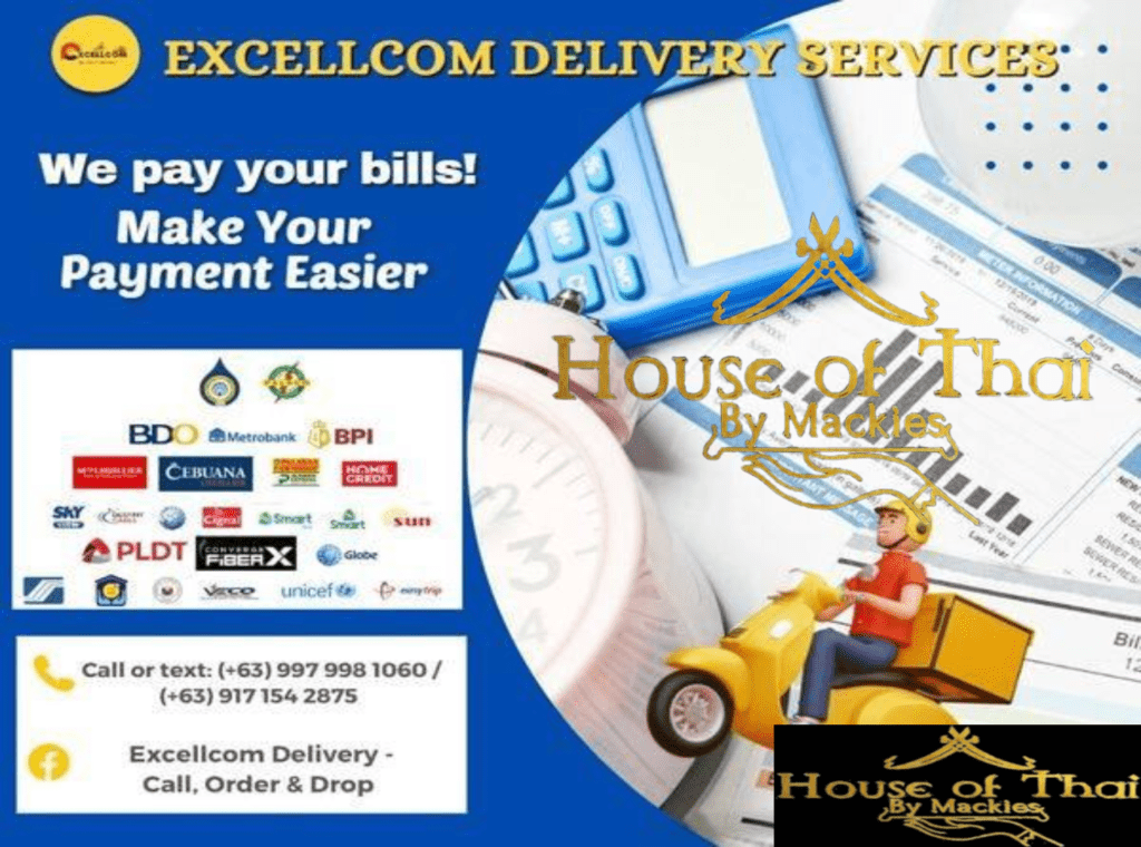 Excellcom Delivery House of Thai by Mackies