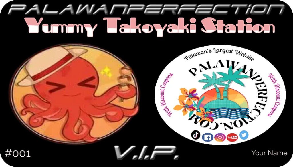 Yummy Takoyaki VIP Card