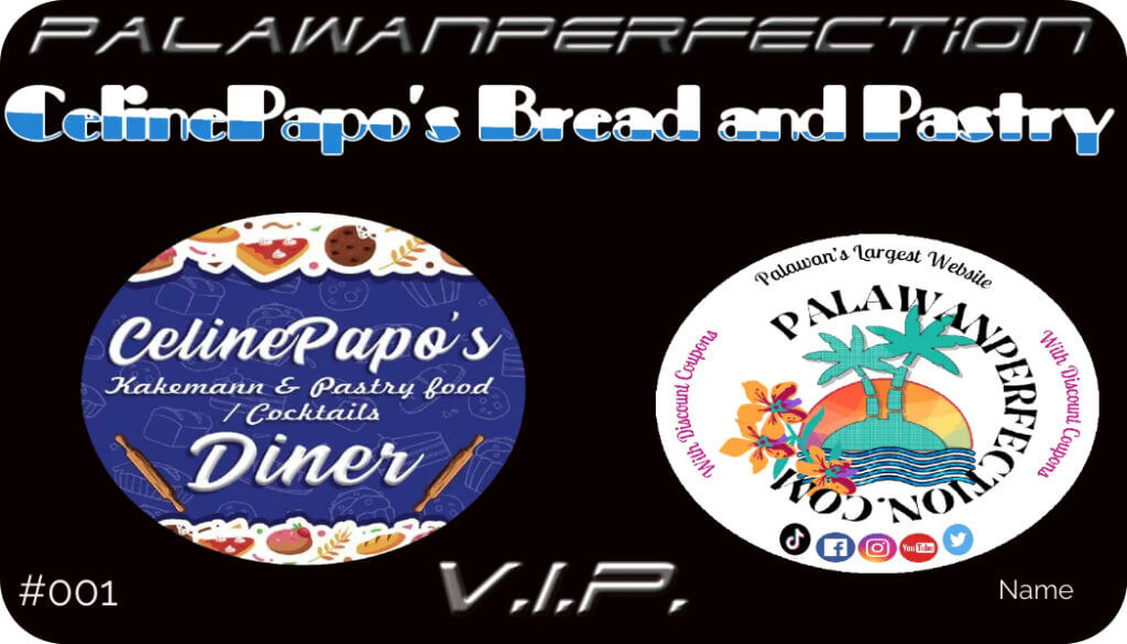 CelinePapos Bread and Pastry vip card